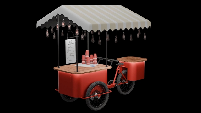 Велотележка для уличной торговли — Телега Go